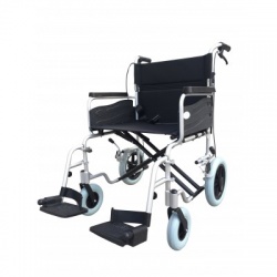 Z-Tec Aluminium Wide Transit Wheelchair 22 inch