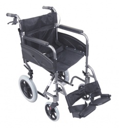 Compact Transport Aluminium Wheelchair